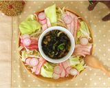 クリスマスリースdeしゃぶしゃぶ作り方3写真