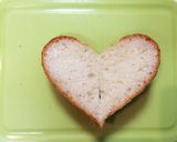 端っこハート♡のガーリックトースト作り方4写真