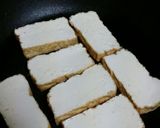 ｳｲﾝﾅｰとﾌﾞﾛｯｺﾘｰの厚揚げピザ風作り方1写真