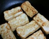 ｳｲﾝﾅｰとﾌﾞﾛｯｺﾘｰの厚揚げピザ風作り方2写真