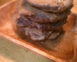 キャラメルバナナの豆腐パンケーキ作り方5写真