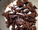濃厚！HMで超簡単☆チョコバナナケーキ♬作り方3写真