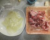 我が家の簡単豚肉生姜醤油炒め作り方1写真