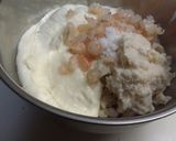 大和いもとれんこんのえび入り磯辺揚げ作り方3写真