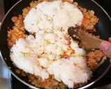 チーズ&ポテト炒飯作り方4写真