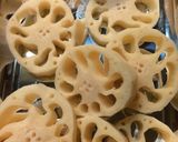 レンコンの香ばしからし焼き作り方1写真