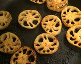 レンコンの香ばしからし焼き作り方4写真