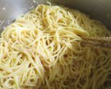 自分好み♪「ややクリーム明太子スパ」作り方3写真
