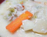 あったまろ！豚バラ肉入りの粕汁作り方6写真