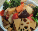 基本の和食7 　うちの煮〆（筑前煮）作り方10写真