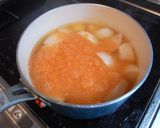冬にあったか。カブと人参すりおろしスープ作り方7写真