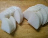 絶品！ 大根 高野豆腐の 挽き肉あんかけ作り方1写真