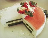 ❅ホワイトチョコのムースケーキ❅作り方8写真