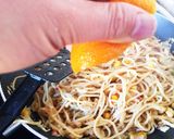野菜たっぷり醤油バターDEペペロンチーノ作り方9写真
