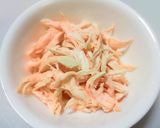 ゆで鶏と水菜の塩ゆずサラダ作り方2写真