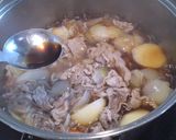 味がしみ込んだコックリ肉じゃが作り方7写真