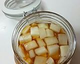 大根飴 蜂蜜 咳,喉,風邪 妊婦授乳期作り方2写真