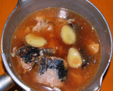 定食屋さんのさば味噌煮（さば水煮缶詰）作り方1写真