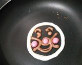 マヨでふわふわ❤アンパンマンホットケーキ作り方3写真