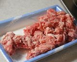 節約！豚小間で簡単とんぺい風ピカタ作り方1写真
