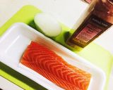 サーモンの炙り♡お寿司屋さんのネタの味♪作り方1写真