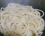 簡単♪バーニャカウダソース×パスタ作り方2写真