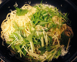 とっても簡単！しらすと水菜の和風パスタ作り方4写真