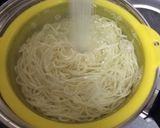 乾麺うどんの坦々スープつけ麺作り方4写真