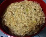 乾麺うどんの坦々スープつけ麺作り方9写真