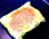 卵でチーズinかぼサラ巻き作り方10写真