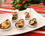 ムール貝のパン粉焼き　クリスマスやお正月作り方7写真