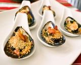 ムール貝のパン粉焼き　クリスマスやお正月作り方8写真