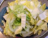 寒い日に嬉しい白菜のクリームスープ作り方2写真