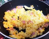 簡単パラパラ！卵とベーコンの炒飯作り方3写真