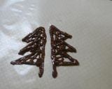 クリスマスケーキ　チョコツリー作り方作り方3写真