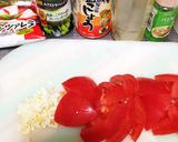 トマトのモッツァレラチーズ焼き作り方1写真