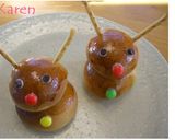 簡単かわいい（＊＾▽＾＊）トナカイぱん♪作り方4写真