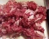 牛肉とごぼうの甘辛炊き込みご飯作り方2写真