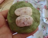 もっちり★おっきな甘納豆入り抹茶パン作り方2写真