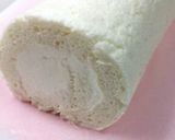☆クリスマスケーキに白いロールケーキ☆作り方13写真