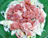 簡単！豚肉とザーサイのレンジ蒸し作り方2写真