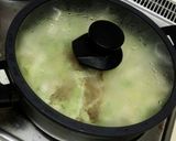 豚こまキャベツの卵とじ作り方4写真