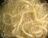 簡単揚げうどんの粉チーズ作り方2写真