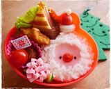 簡単!白いご飯に♪サンタさん☆キャラ弁作り方5写真