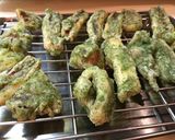 冬のご馳走！一夜干しイカ✿磯辺天ぷら作り方4写真