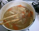 えのき 人参 油揚げの お味噌汁作り方6写真