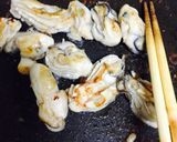 牡蠣とほうれん草ときのこのオイスター炒め作り方3写真