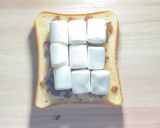 簡単！チョコとマシュマロのトースト作り方4写真
