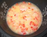 クリスマスに☆赤と緑の簡単炊飯器ピラフ作り方3写真
