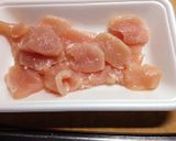 鶏ムネ肉、白菜で巻いて蒸しちゃいました作り方2写真